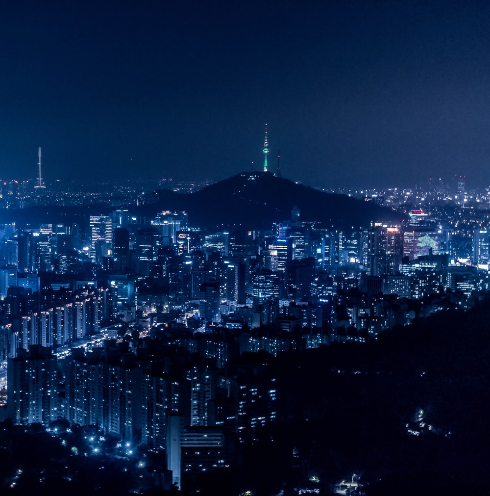 Seoul night wallpapers