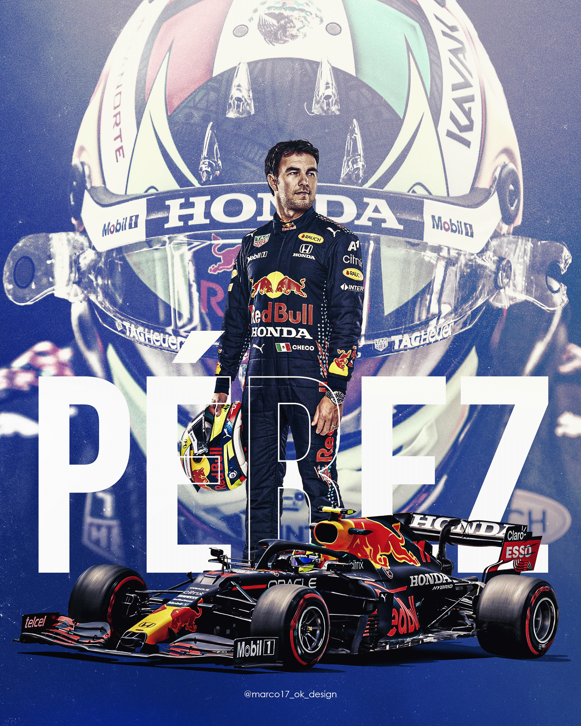 Sergio perez red bull artwork wallpaper on