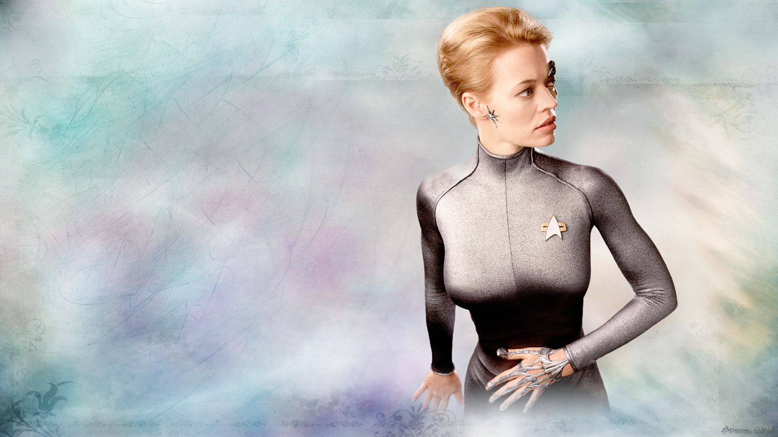 Seven of nine wallpaper seven of nine seven of nine star trek voyager jeri ryan