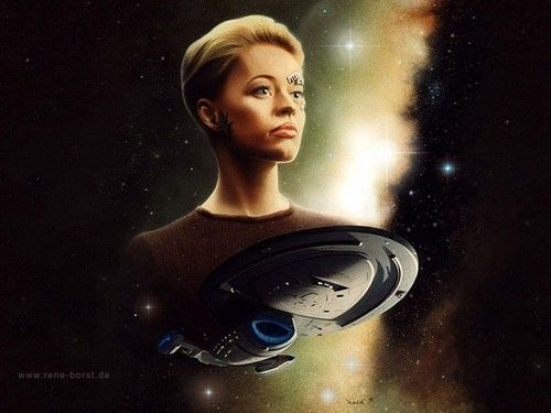 Star trek voyager images seven of nine hd wallpaper and background star trek voyager film star trek star trek art