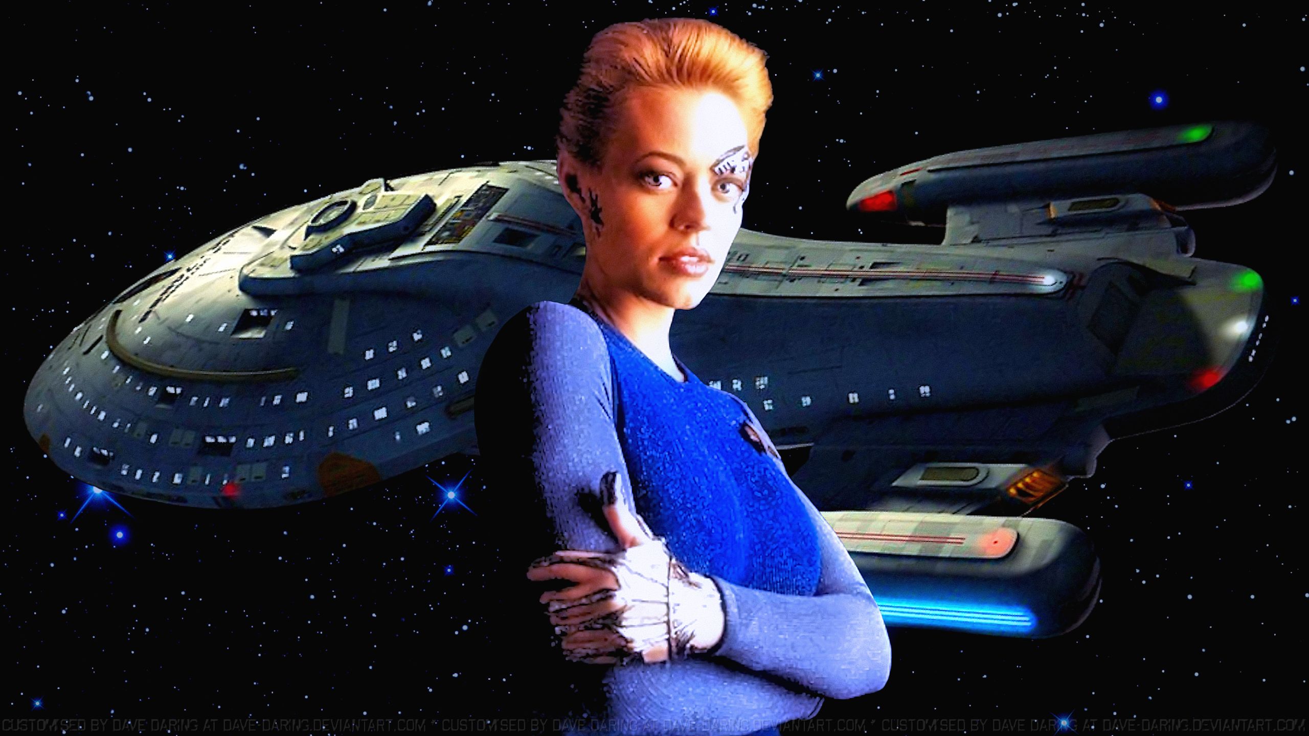 Jerri ryan seven of nine by dave