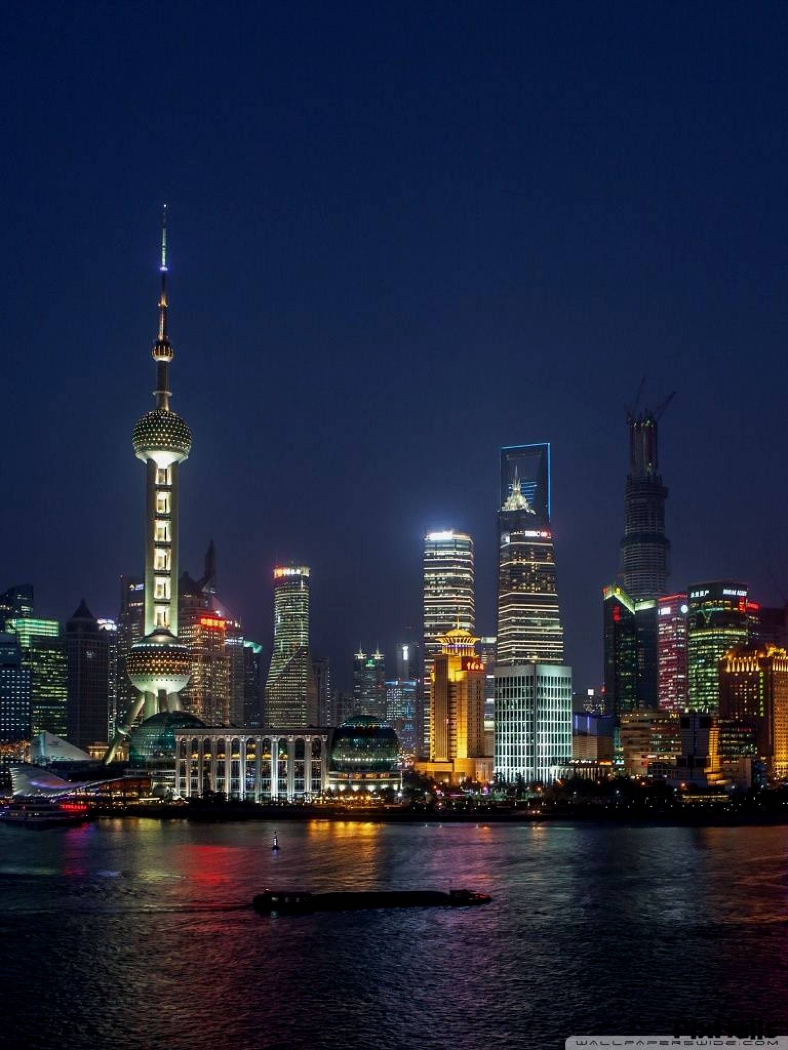 Shanghai china skyline city wallpapers city wallpaper shanghai skyline skyline