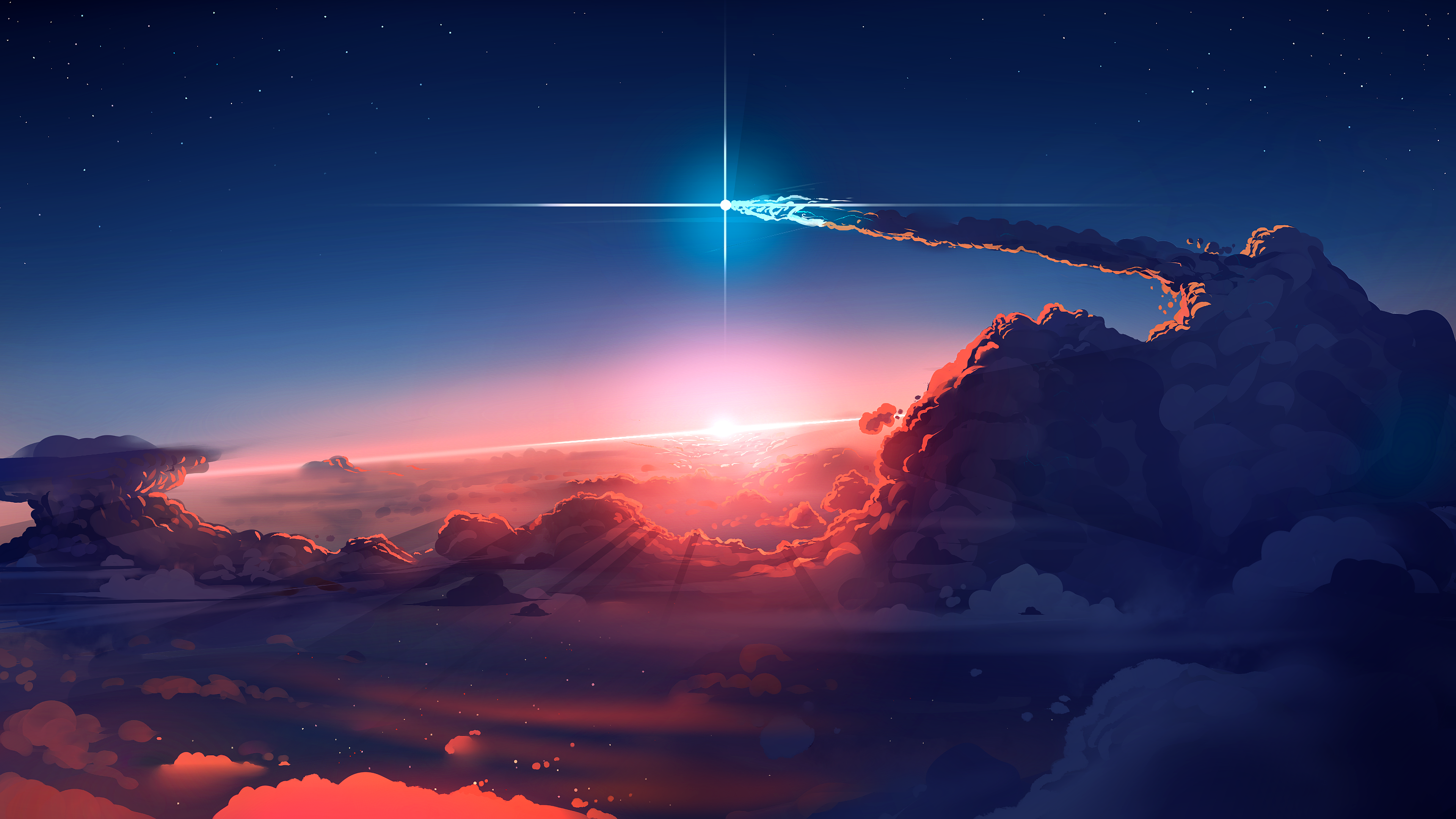 The shooting star x rwallpaper