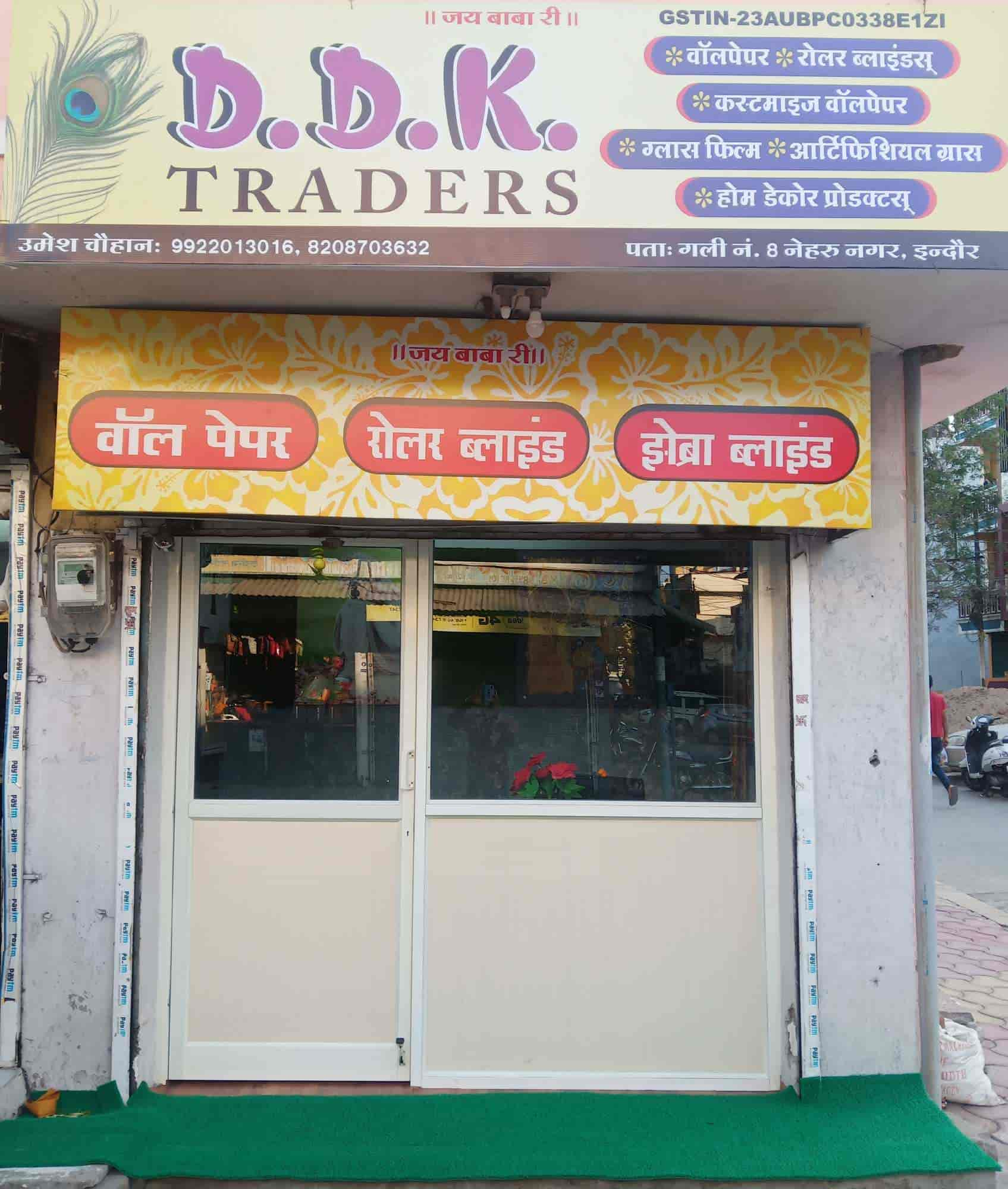 Top wall paper dealers in indore