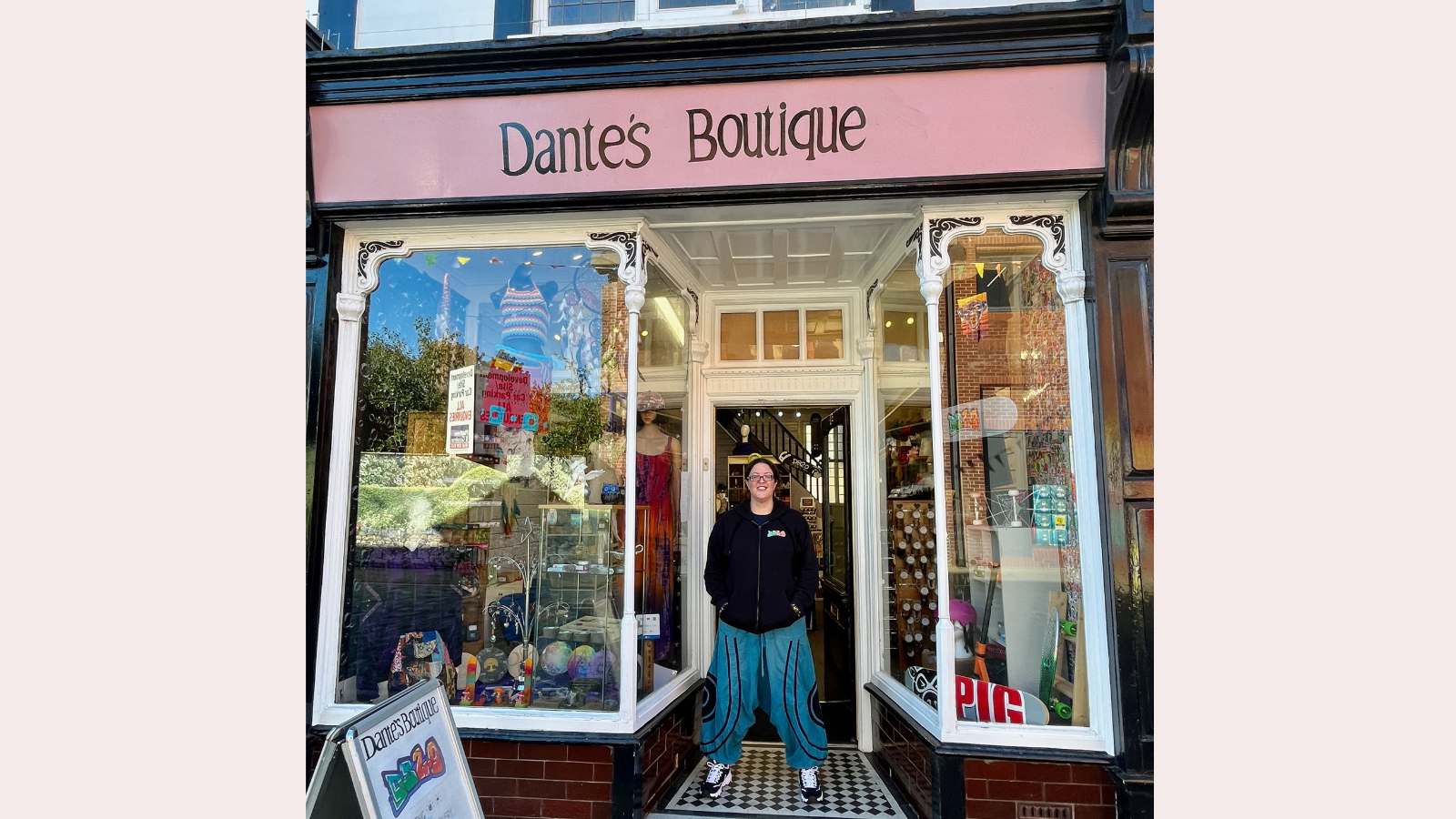 Dantes boutique has a new home