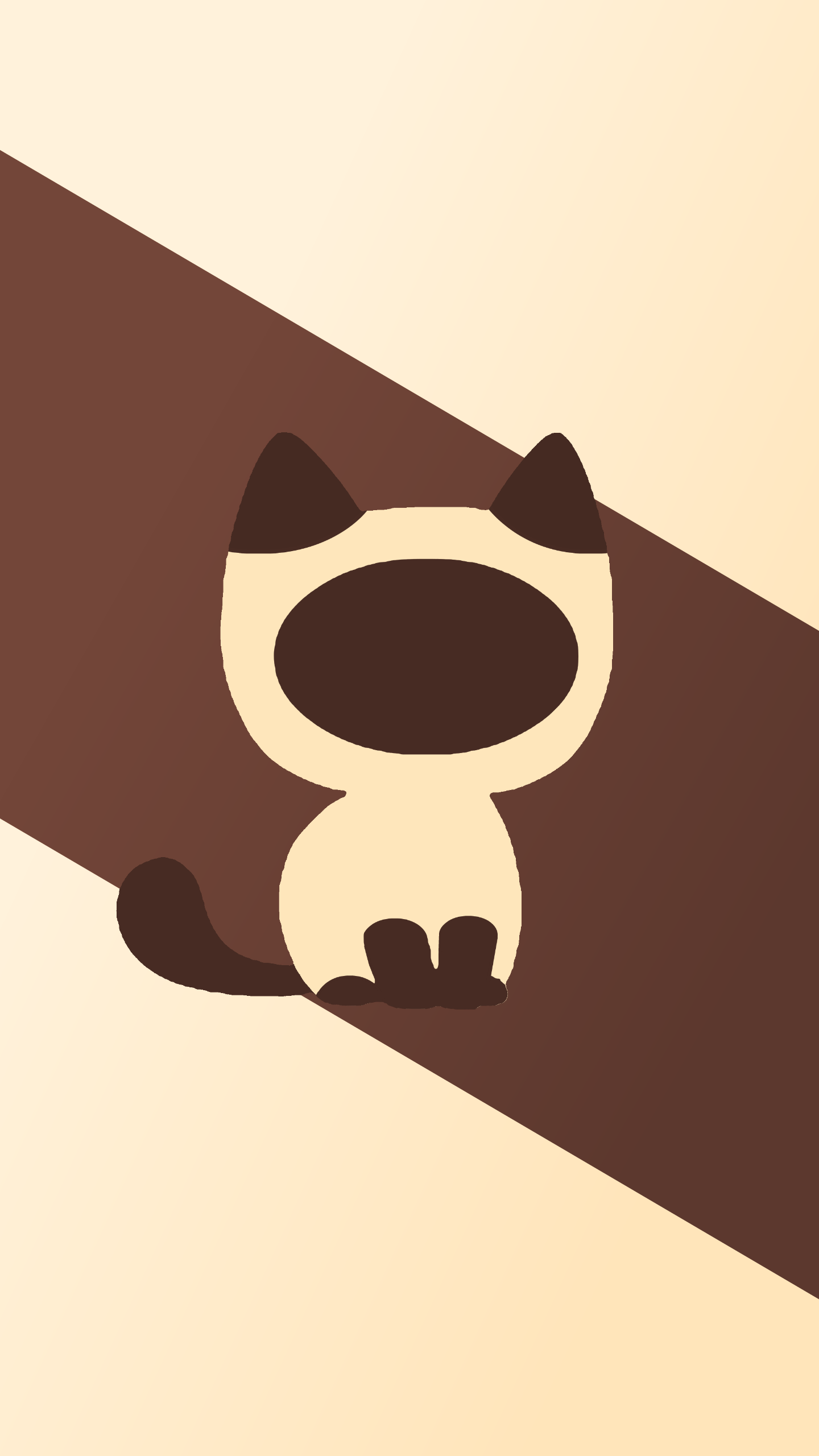 Siamese cat wallpaper by ministerkraft on