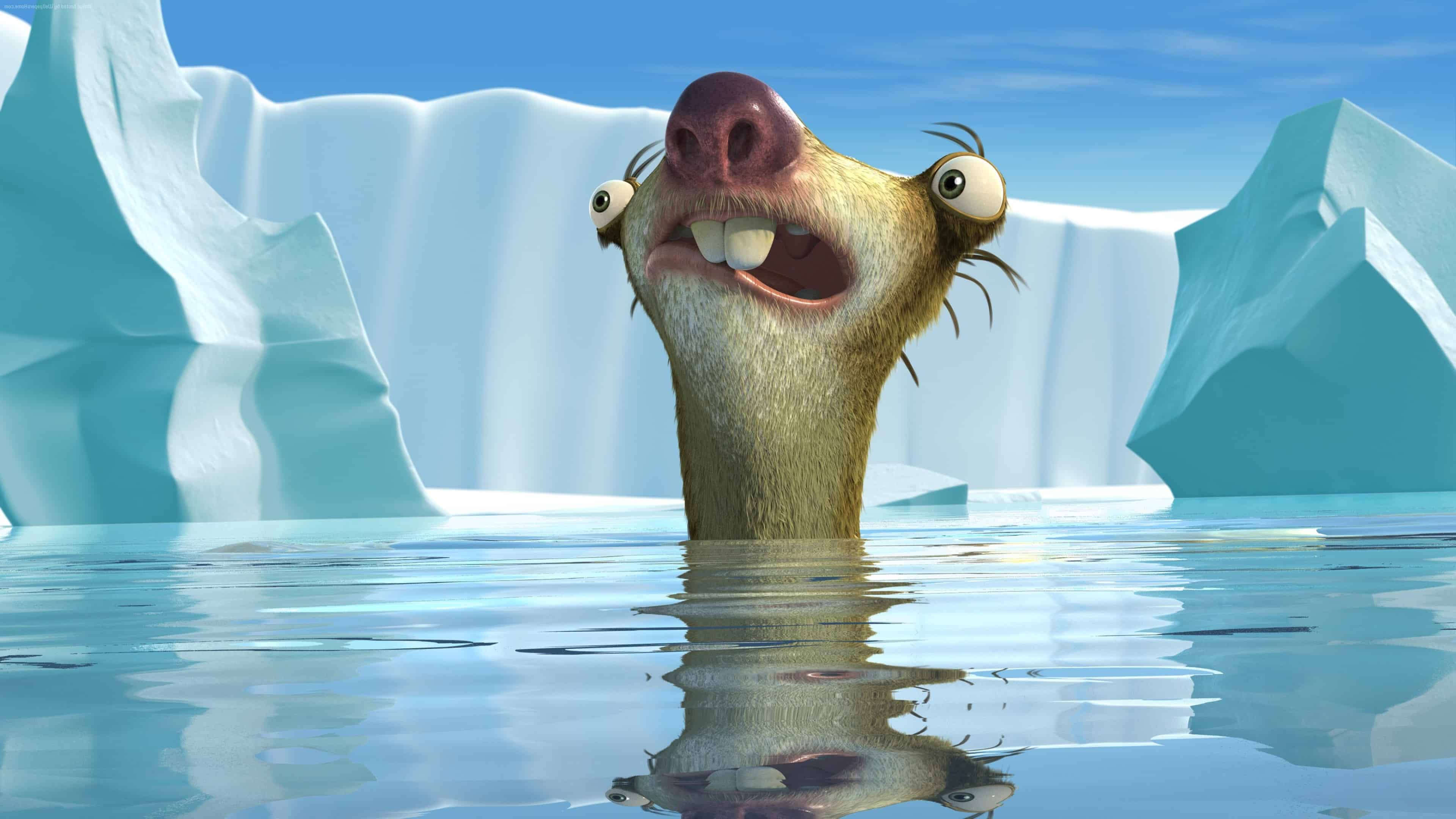 Ice age sid uhd k wallpaper