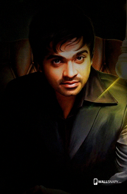 Actor simbu hd painting wallpaper for mobie