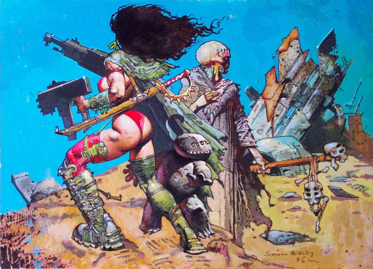 Wallpapers heavy metal arte fantãstica simon bisley ilustraããµes