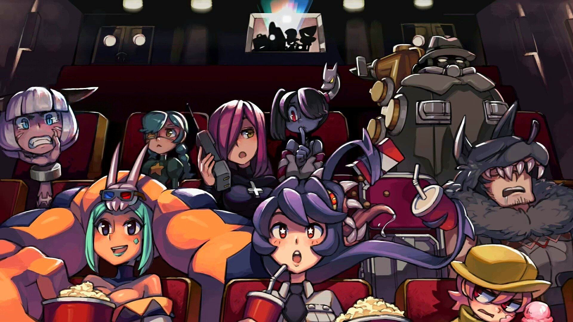 Skullgirls wallpaper skullgirls anime art