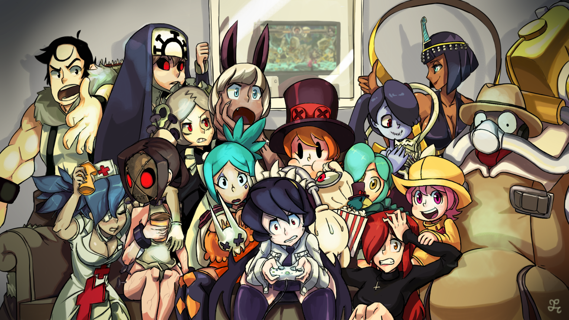 Annie skullgirls hd papers und hintergrãnde