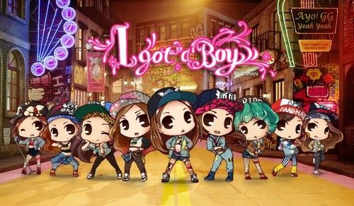 Girls generationsnsd fan art snsd i got a boy chibi snsd girls generation girls generation taeyeon