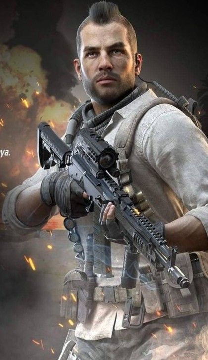 Soap mactavish call of duty modern warfare first person shooter