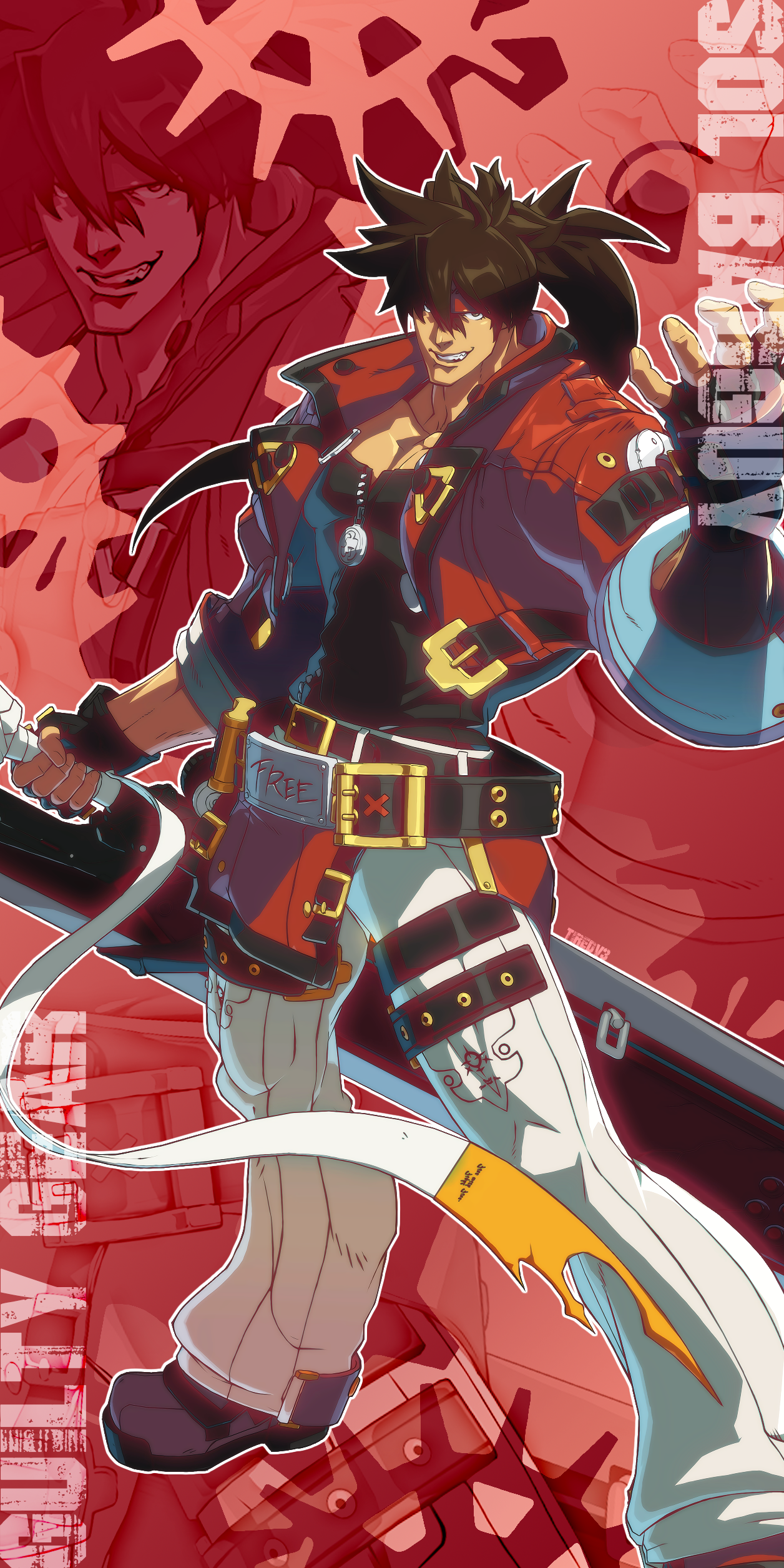 Sol badguy v phone wallpaper rguiltygear