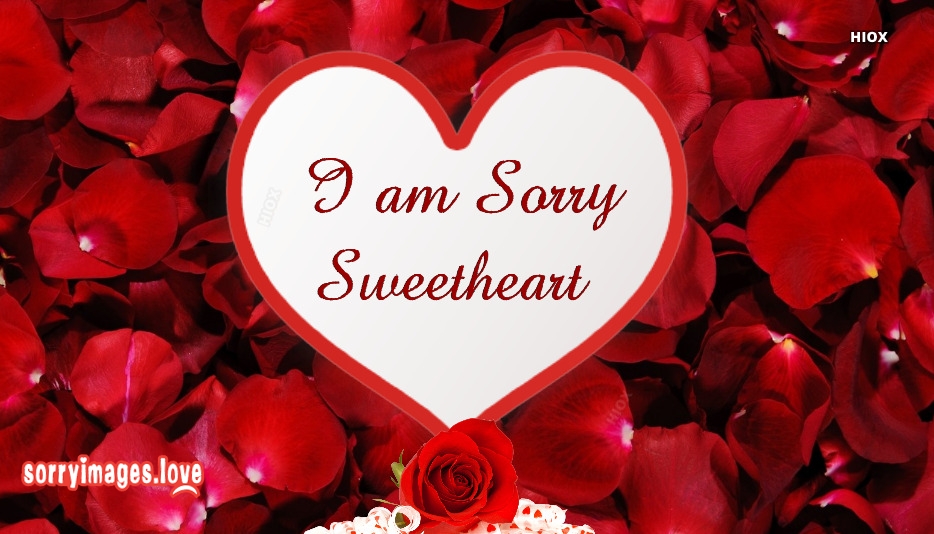 Sorry images with heart