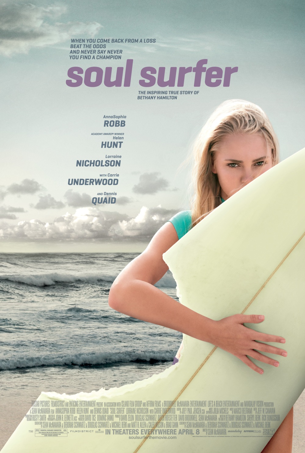 Soul surfer movie poster