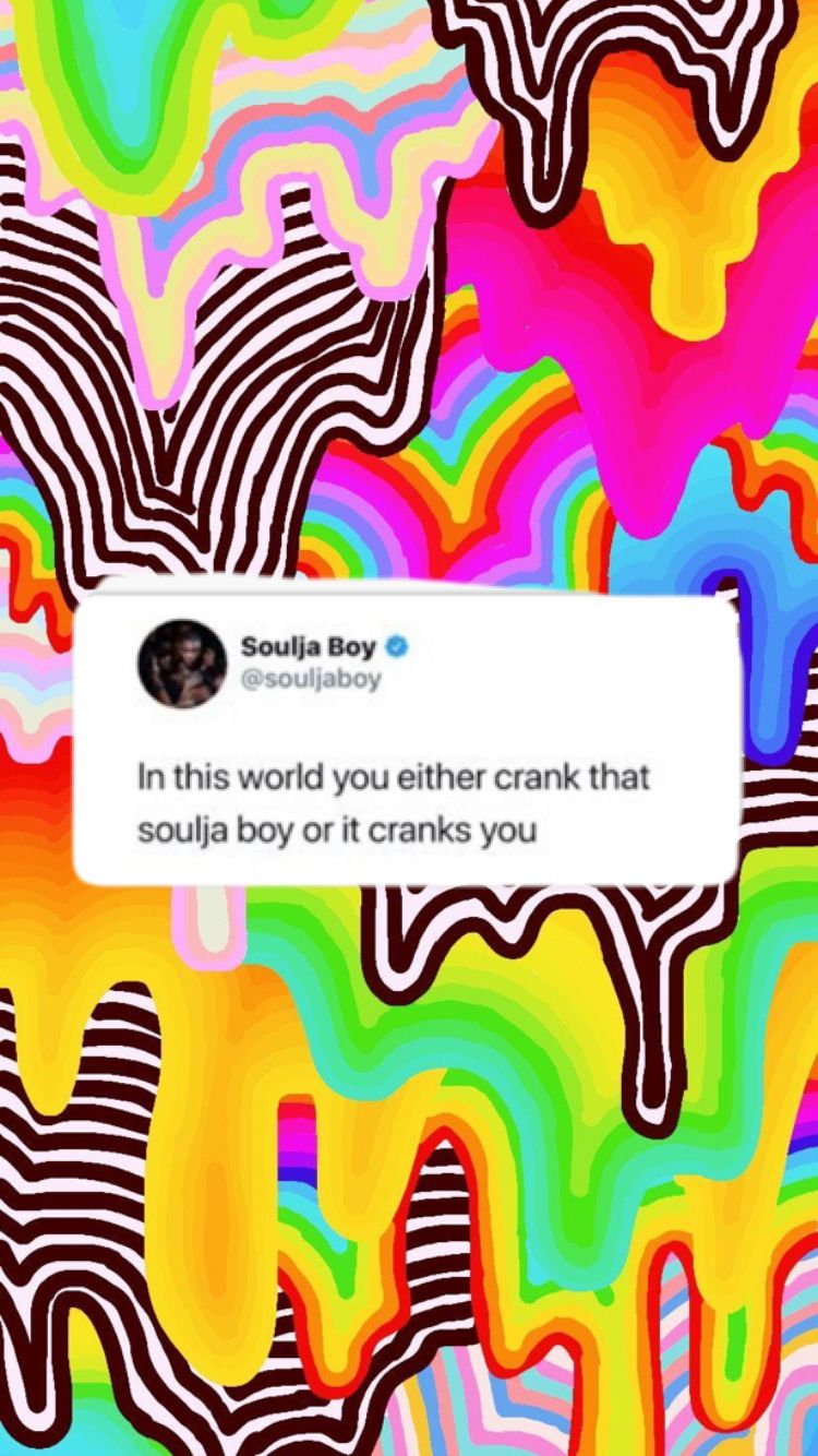 Aesthetic tweet wallpaper wall collage wallpaper soulja boy