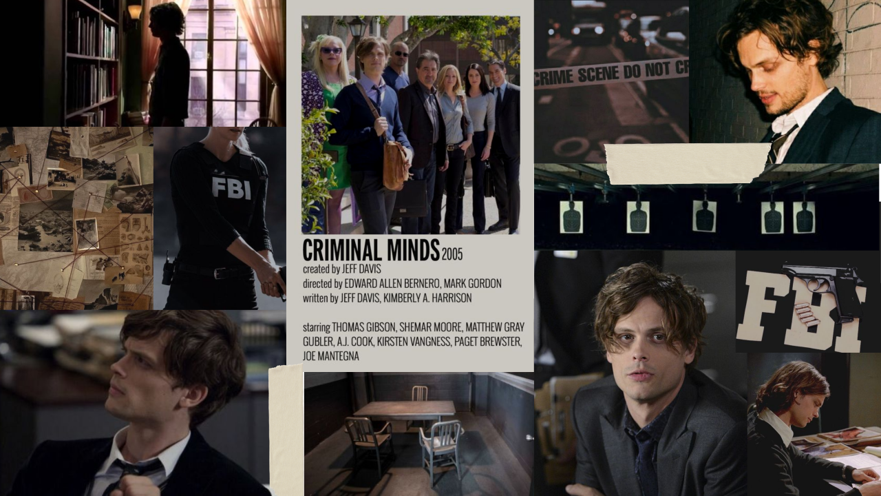 Aesthetic creator â spencer reid criminal minds wallpaper requested