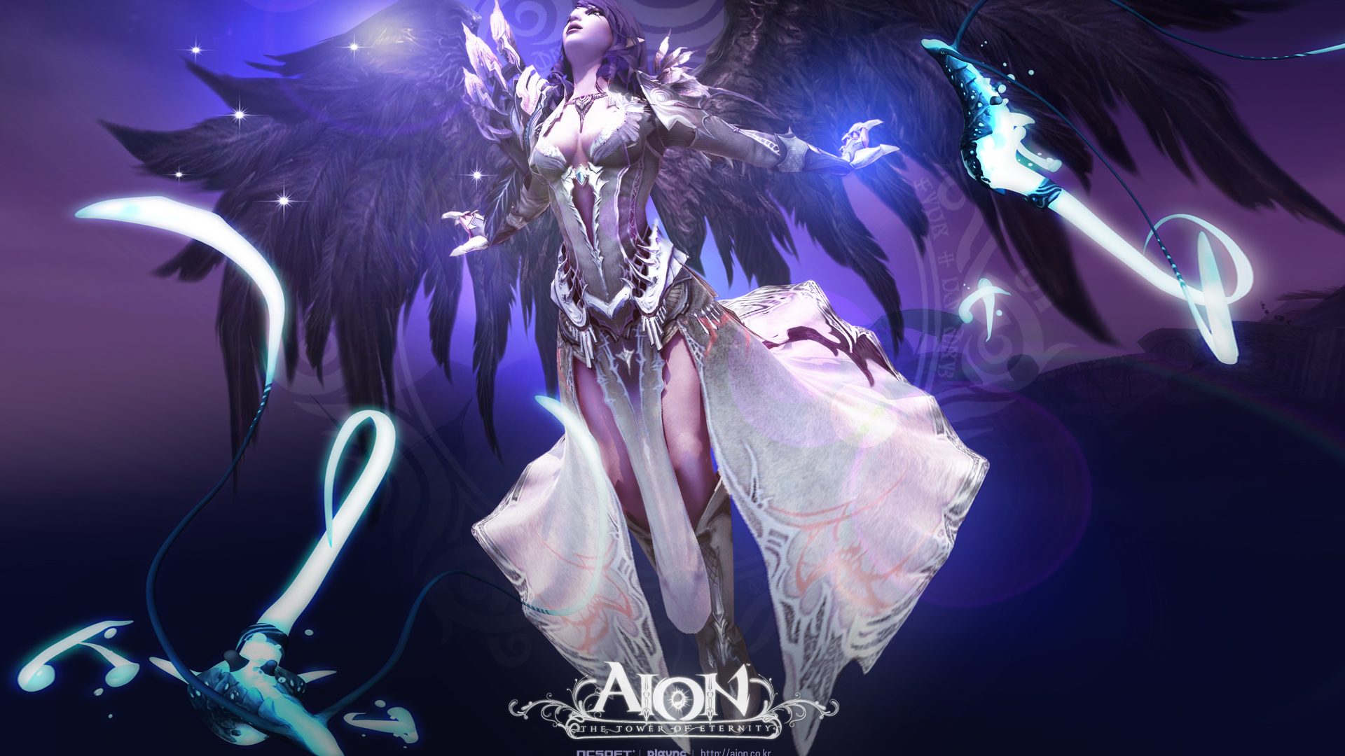 Aion asmodian spiritmaster hd wallpaper