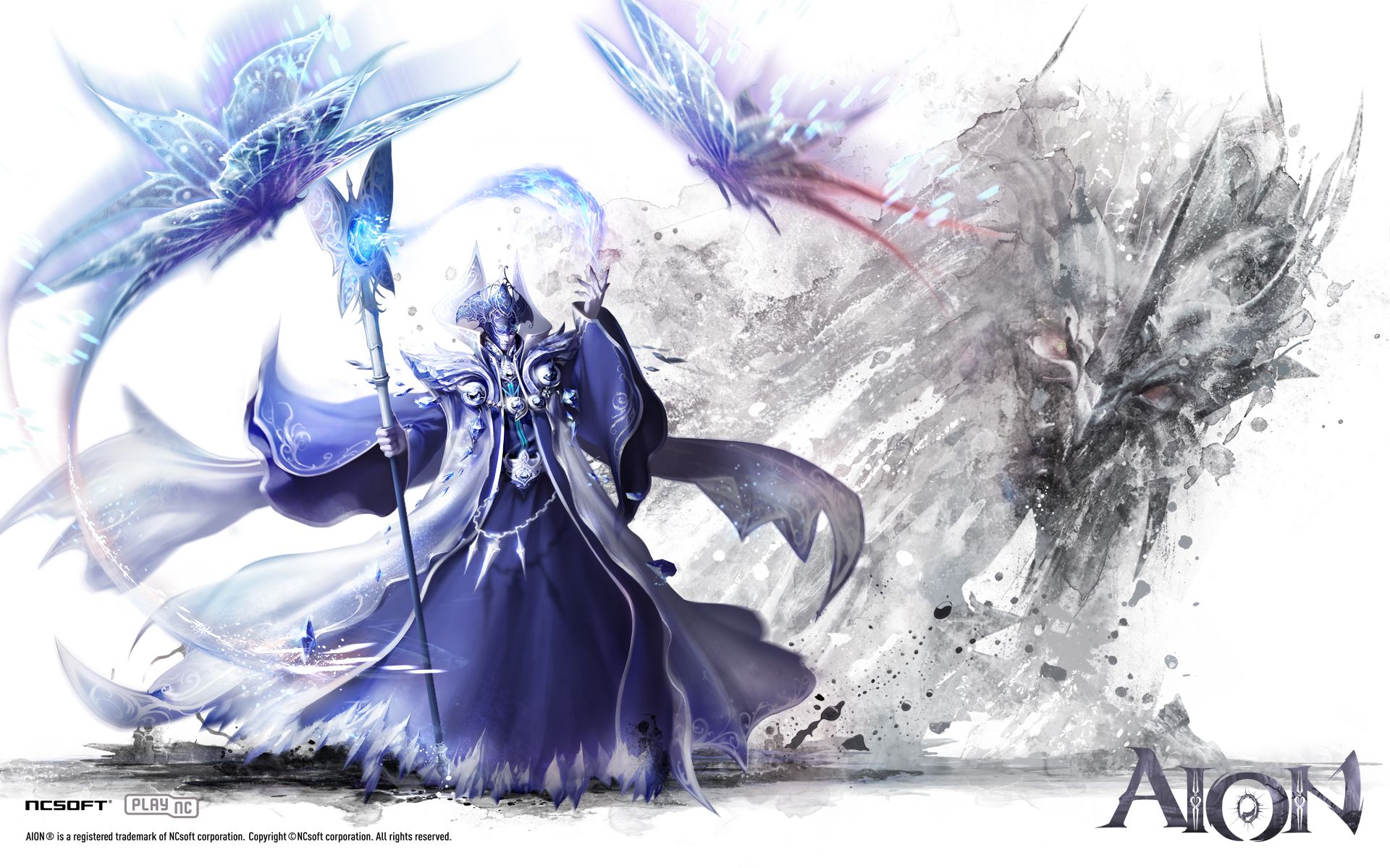 Aion official wallpapers fantasy art fantasy art men wallpaper