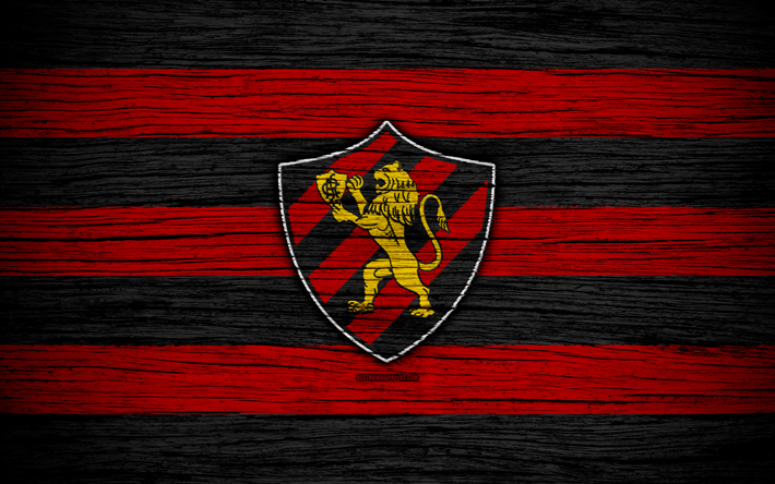 Herunterladen hintergrundbild sport recife k brasilianischen seria a logo brasilien fuãball sport recife fc fuãballverein holz