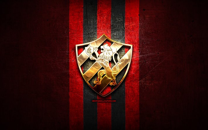 Download wallpapers sport recife fc golden logo serie b red metal background football sport recife brazilian football club sport recife logo soccer brazil for desktop free pictures for desktop free