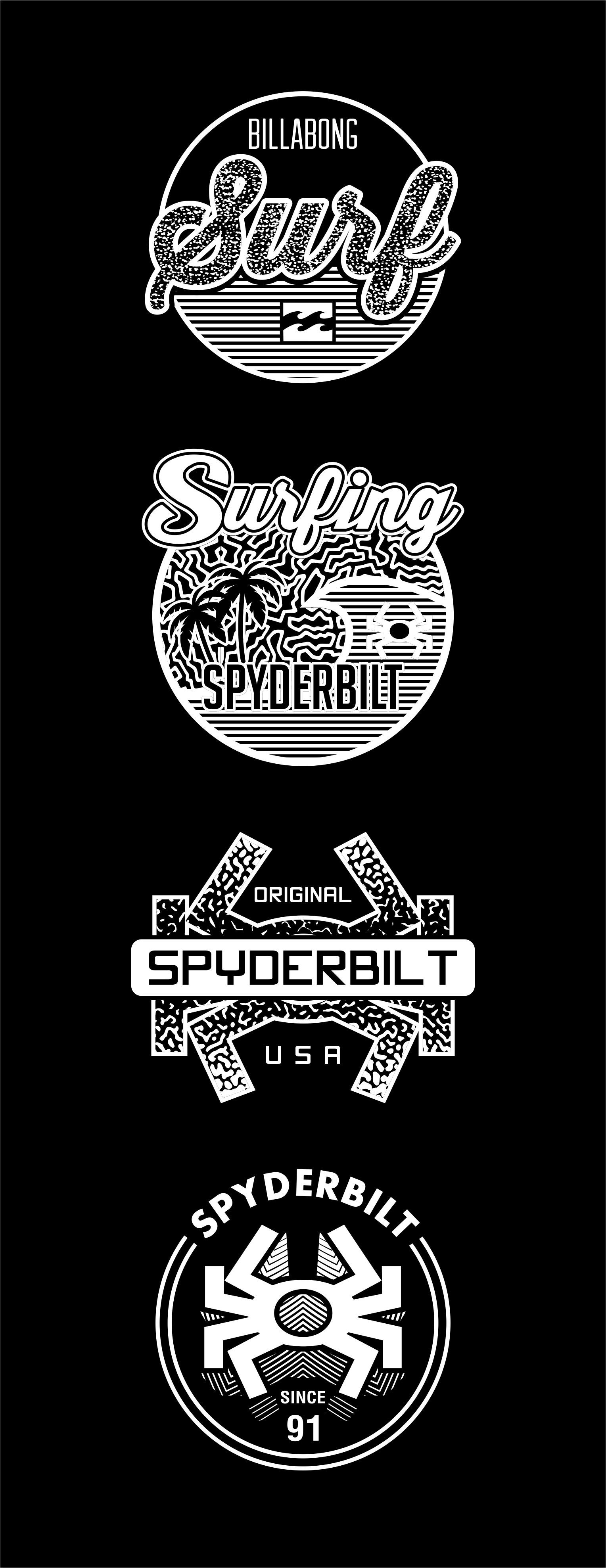 Vintage vector spyderbilt vintage vector vectorsurf vintagevector vol adidas billabong rusty nike puma leâ design quotes logo design doodle quotes