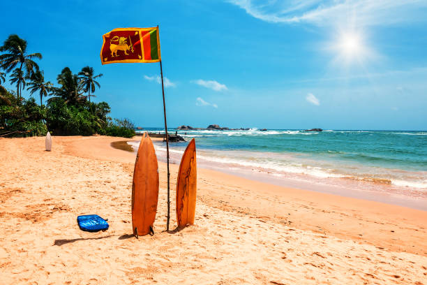 Sri lanka beach stock photos pictures royalty