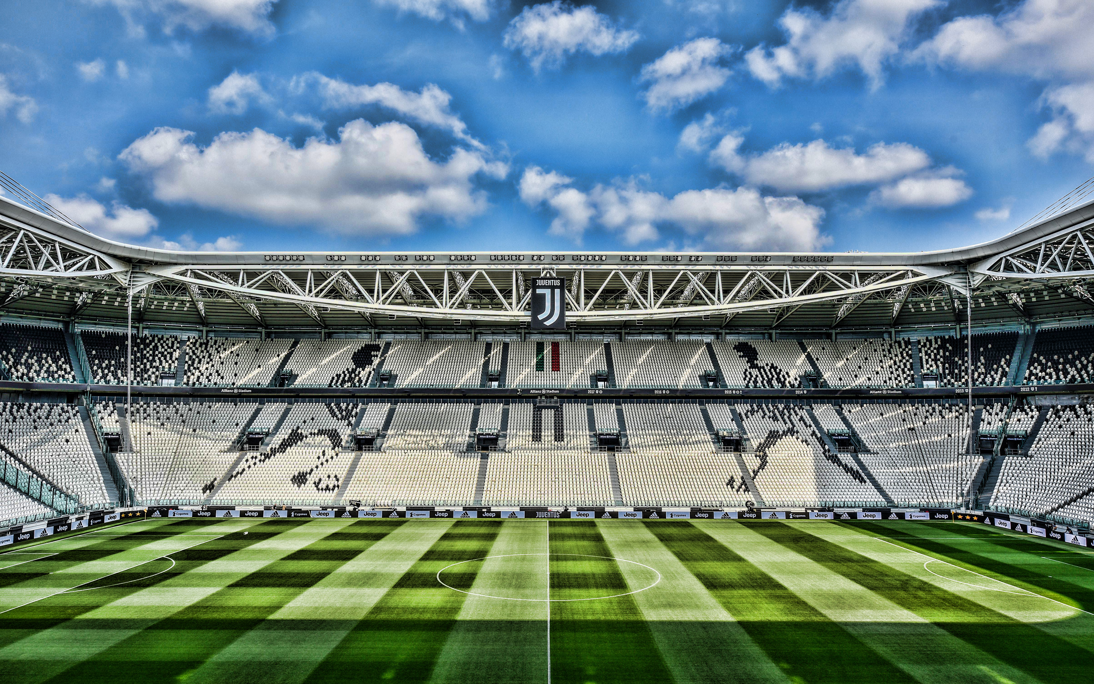 Herunterladen hintergrundbild juventus stadion k leeres stadion allianz stadion turin tribãnen fuãball