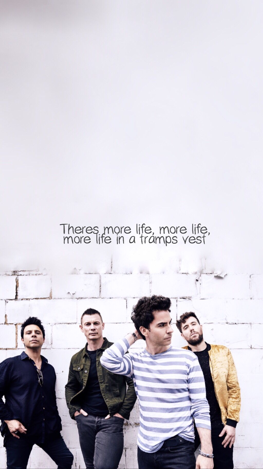 Stereophonics more life in a tramps vest wallpaper backgrounds fan art iphone lockscreen