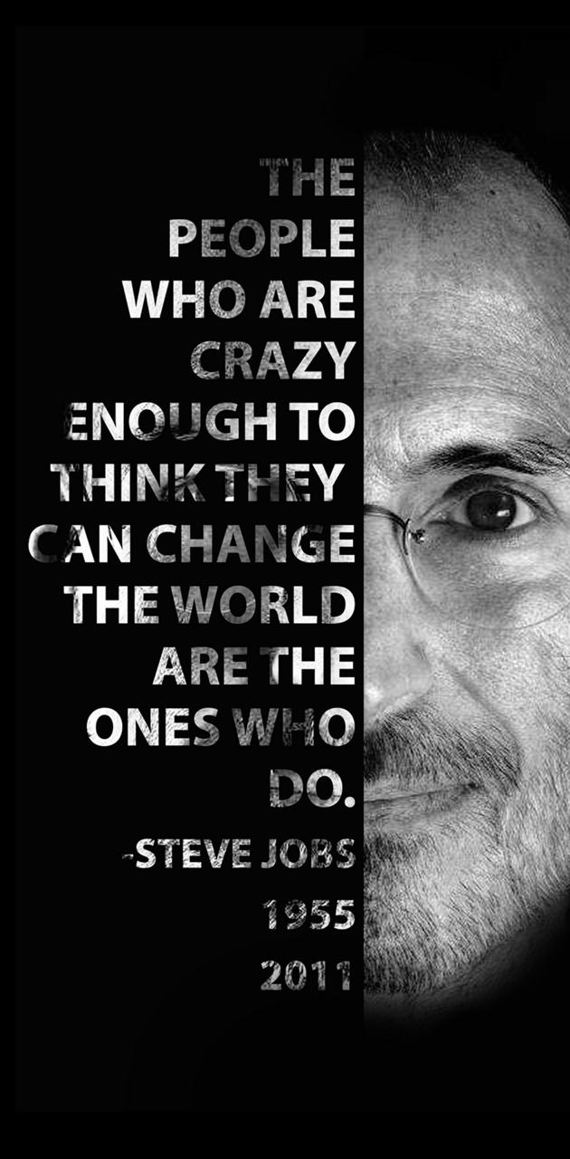 Steve jobs quote wallpaper by deyanpeychev