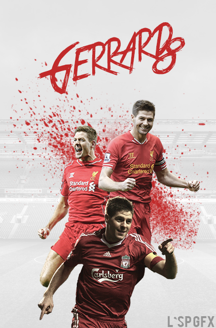 Steven gerrard wallpaper by lsp