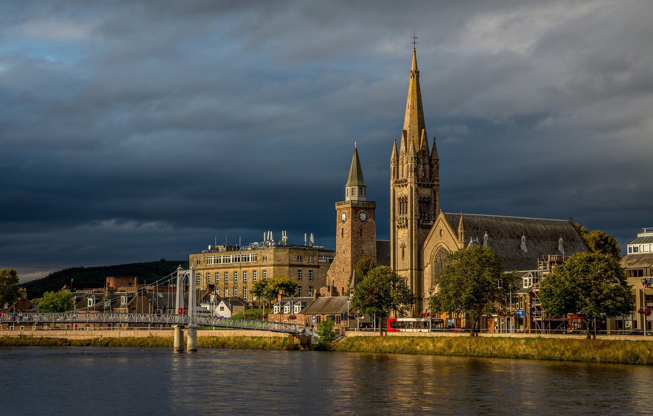 Wallpaper scotland church scotland inverness old high church images for desktop section ððñðð