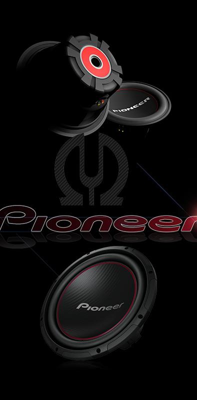 Pioneer subwoofer wallpaper by gontu