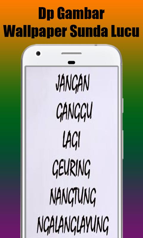 Apk dp gabar wallpaper sunda lucu untuk uat turun android