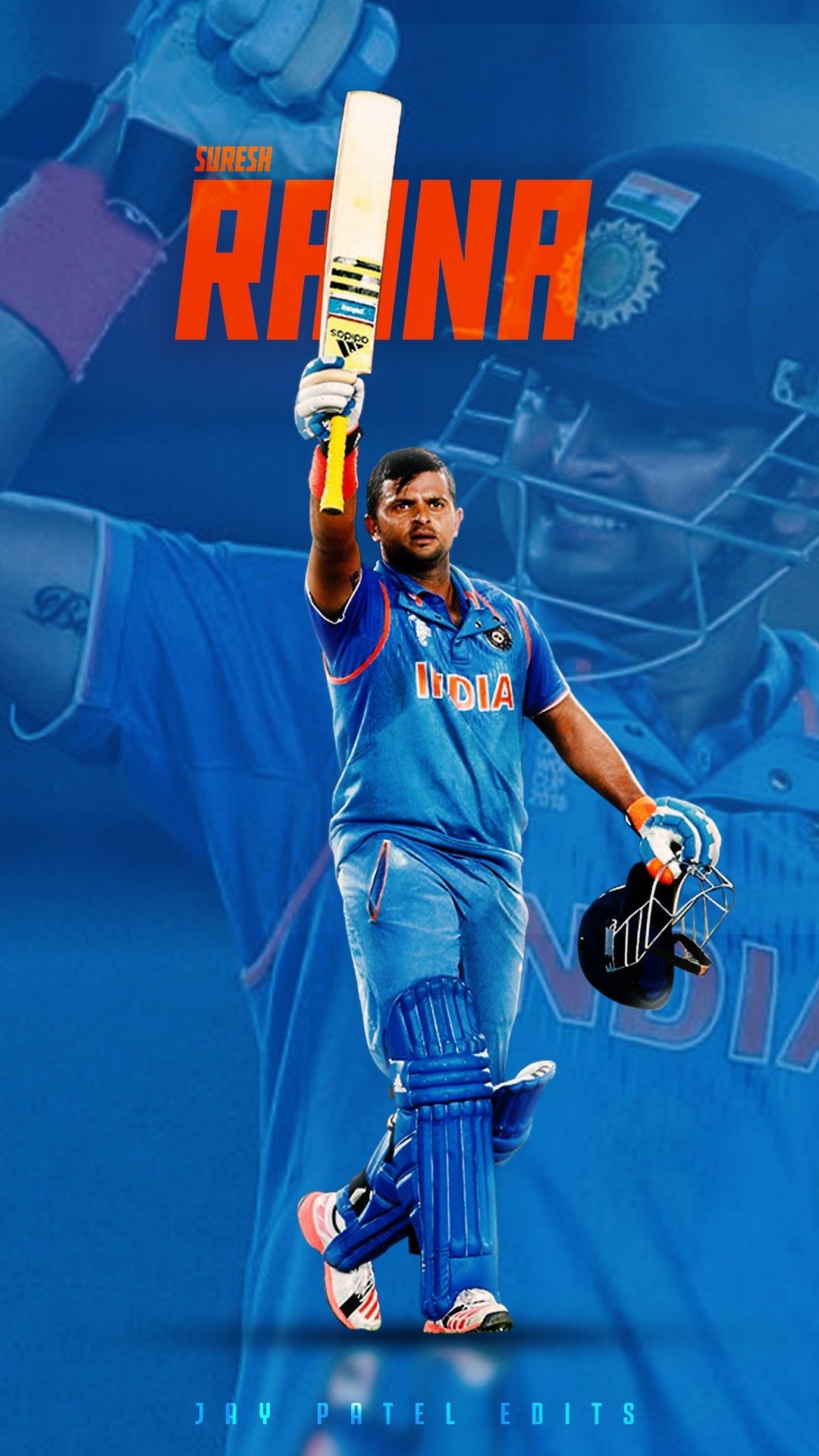 Suresh raina and ms dhoni wallpapers