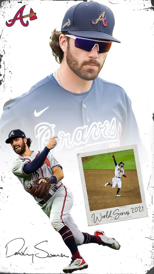 Dansby swanson phone wallpaper rbraves