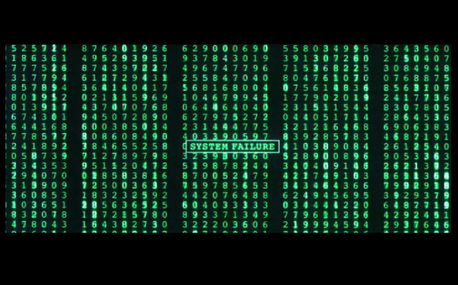 The matrix system failure wallpapers hd desktop and mobile backgrounds