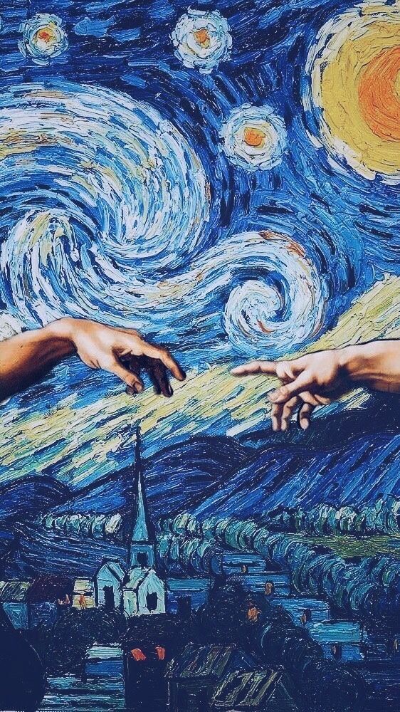 Dont let me go van gogh wallpaper starry night van gogh van gogh art