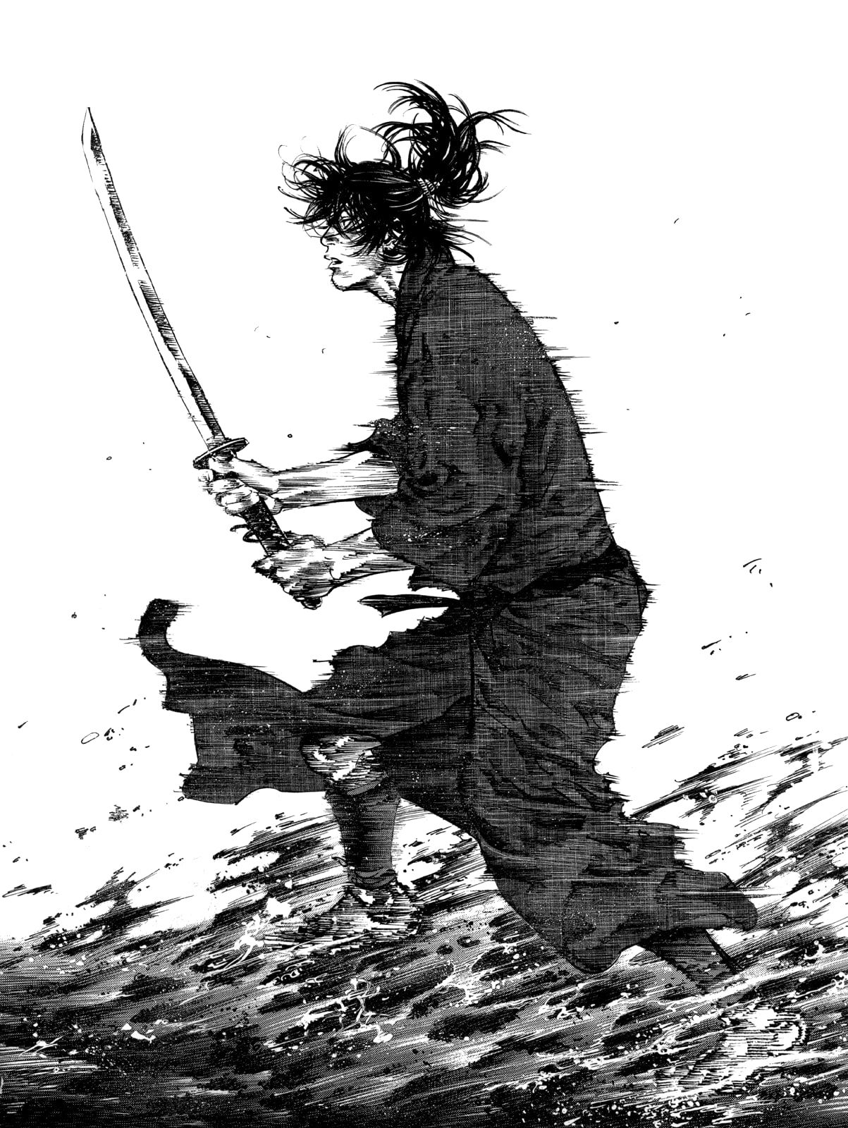 Vagabond takehiko inoue vagabond sumi samurai sword p wallpaper hdwallpaper desktop vagabond manga samurai art samurai