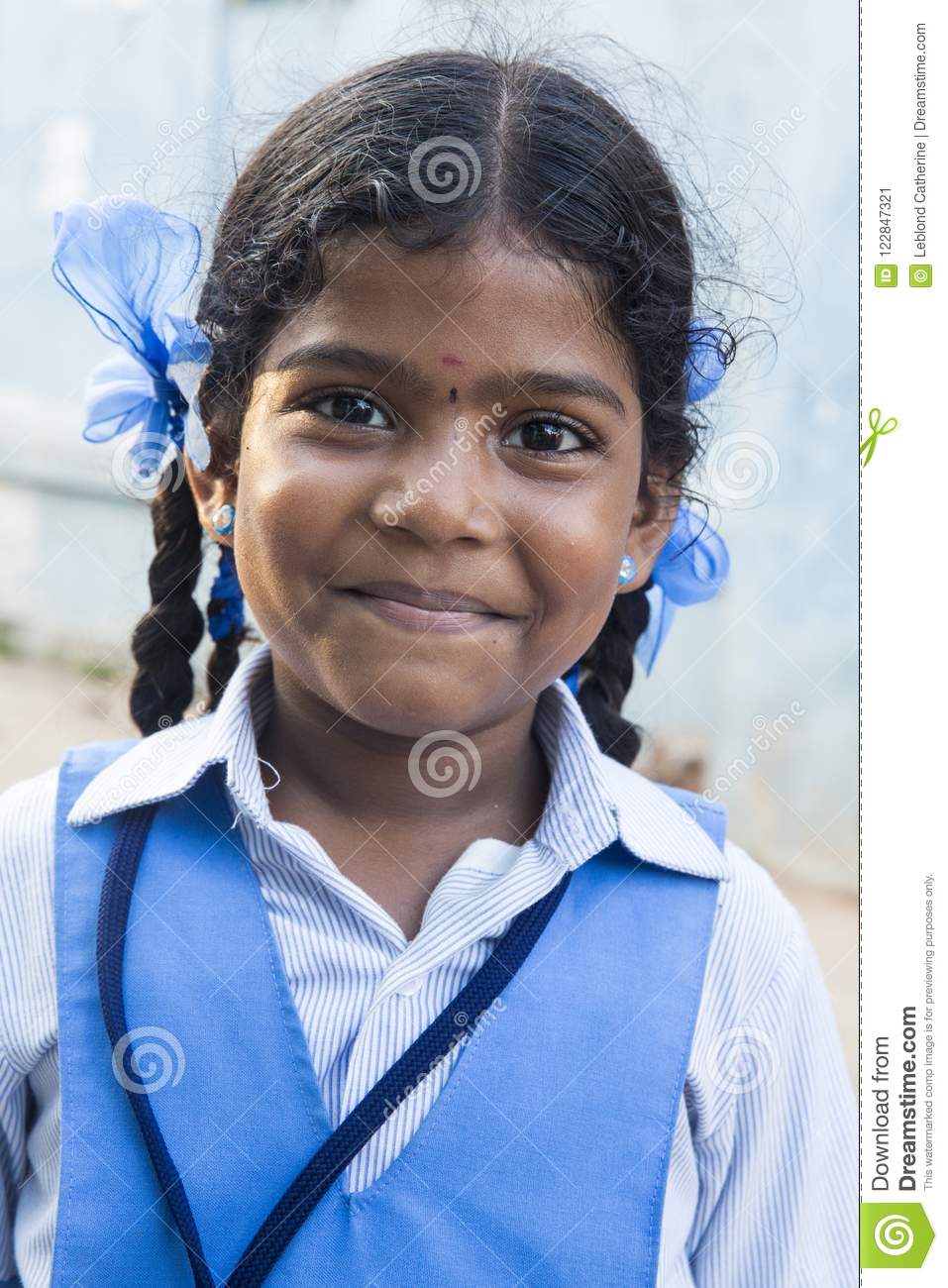 Tamil girl stock photos