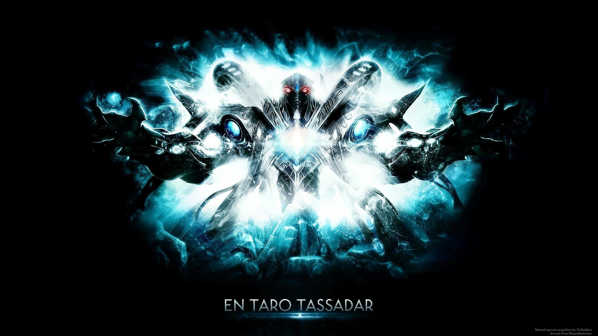 En taro tassadar desktop background x rstarcraft