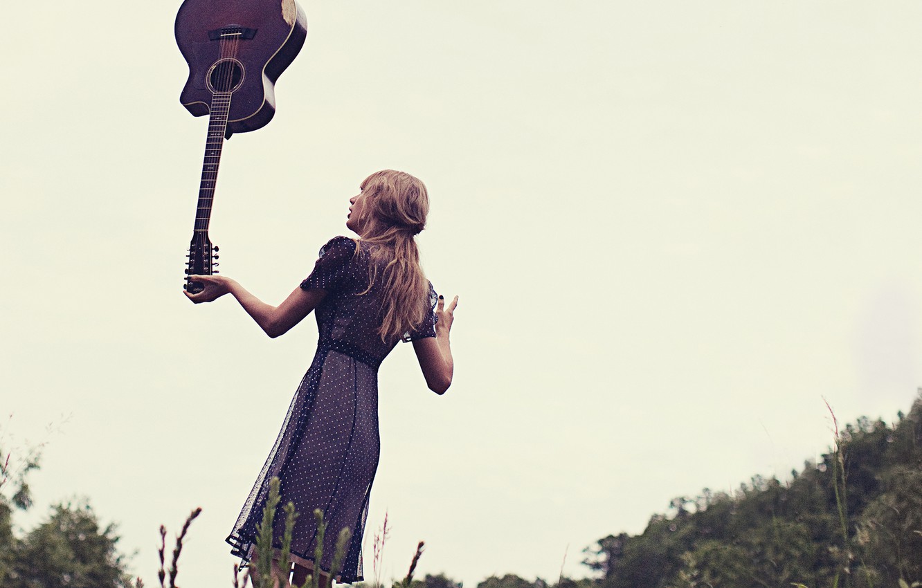 Wallpaper the sky pose guitar dress photographer album singer red taylor swift photoshoot nature music taylor swift sarah barlow images for desktop section ðñð