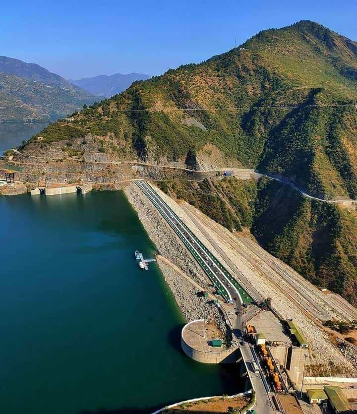 Tehri dam photo gallery