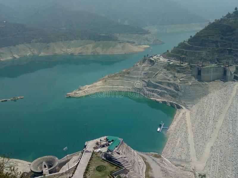 Tehri dam stock photos