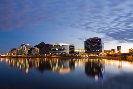 Innenstadt von tempe arizona stockfoto und mehr bilder von arizona