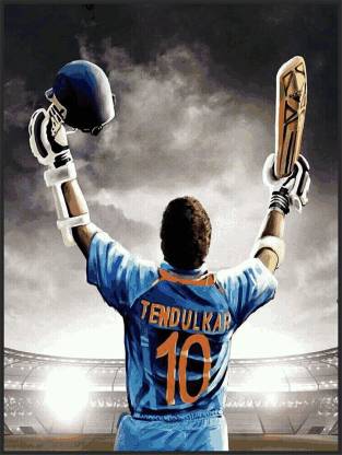 Sachin tendulkar wall posters for bedroom living room office d poster