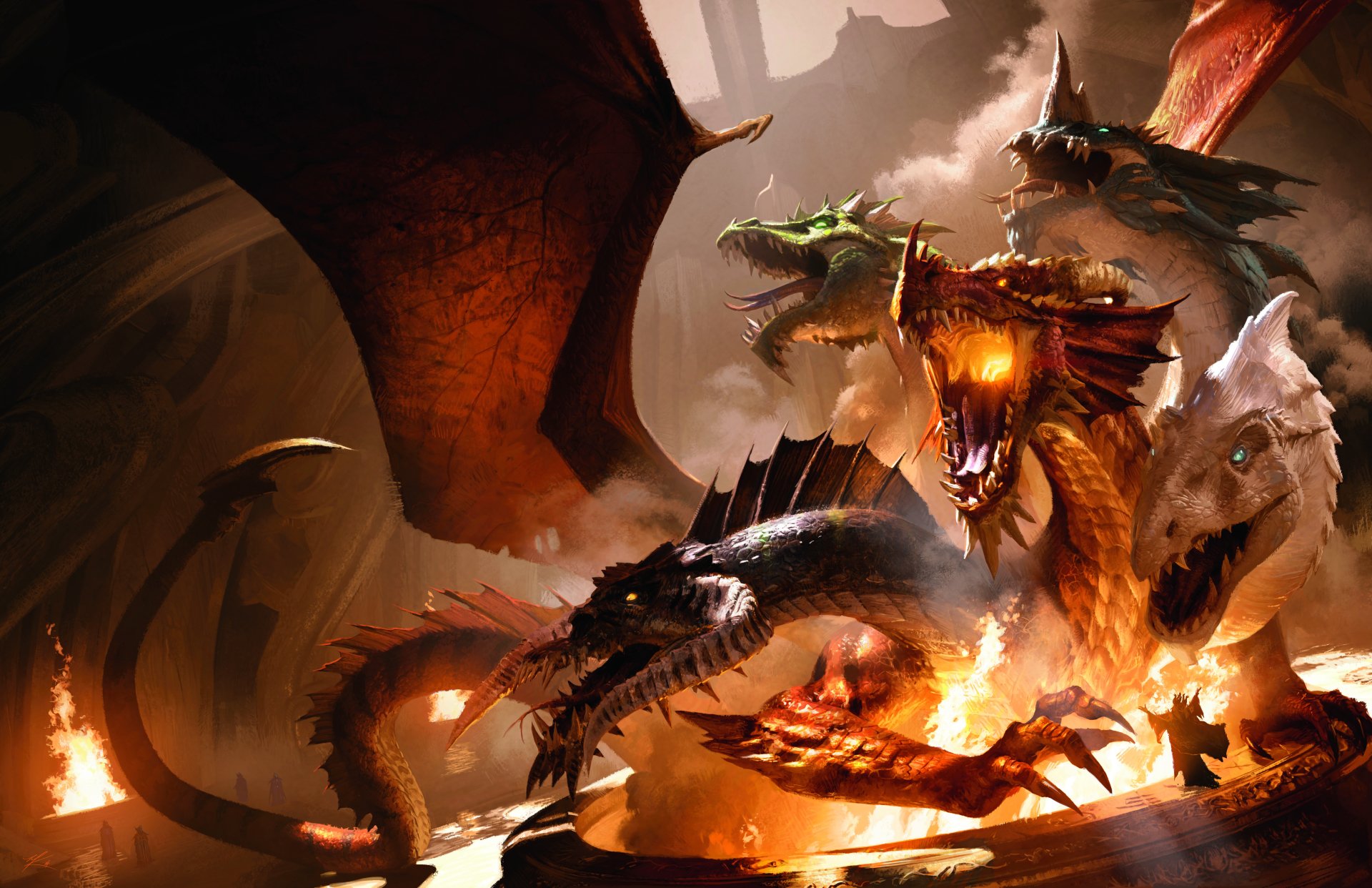 K tiamat dungeons dragons papers background images