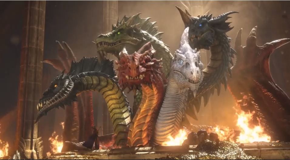 Tiamat dragon images fantasy dragon dungeons and dragons