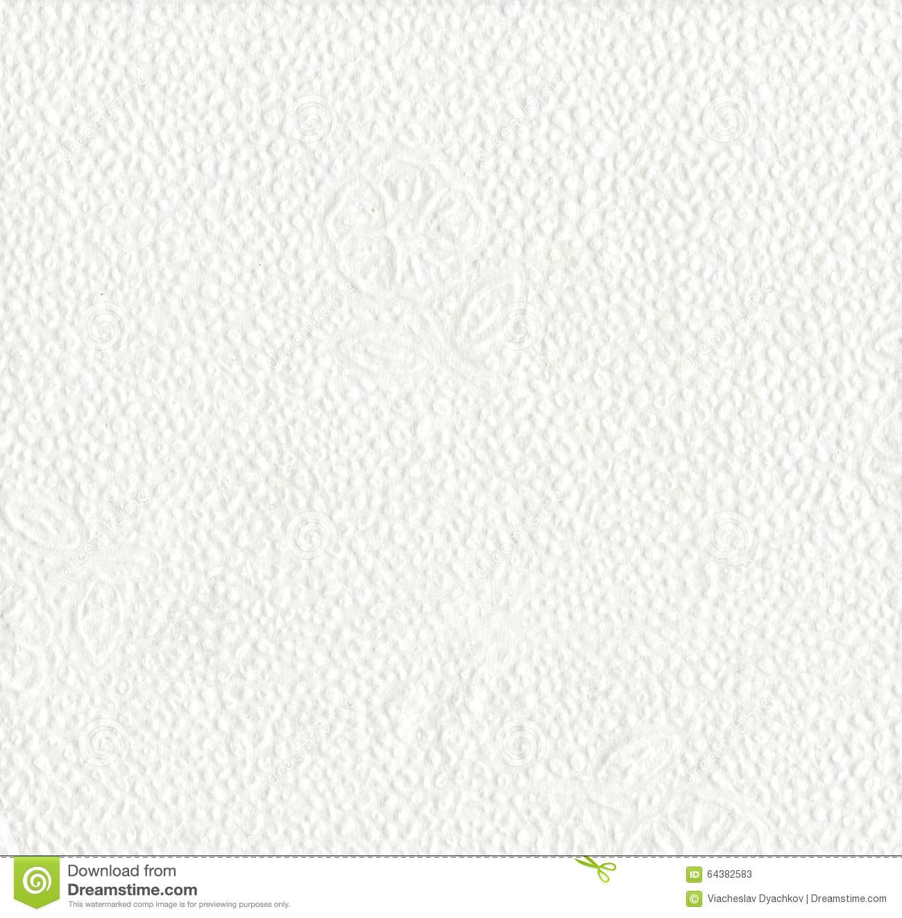 Texture of white tissue paper background or texture stock image